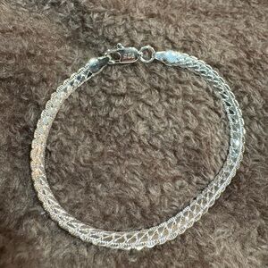 Elegant Silver Bracelet Silver 925